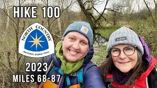 North Country Trail | 2023 Hike 7 - 100 Mile Challenge | Jonesville thru Lost Nation State Game Area