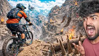 MOST DANGEROUS SKY BIKE TRACKS EVER RIDDEN (INSANE STUNTS 🔥)