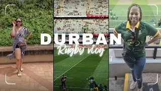 Weekend in Durban 🇿🇦 | Rugby match + Travel Vlog