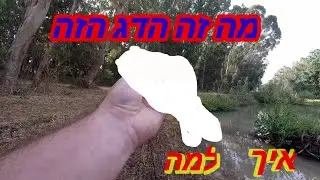 דייג בנחל נעמן לזה לא ציפיתי דג נדיר במתוקים / Рыбалка на речке такого я точно неожидал