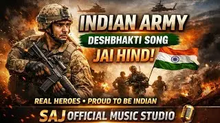 REAL HEROES OF INDIA 🇮🇳 | INDIAN ARMY DESHBHAKTI SONG | SAJ OFFICIAL MUSIC STUDIO...
