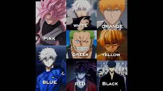your Colour = your Anime character #animeedit #viral #shorts