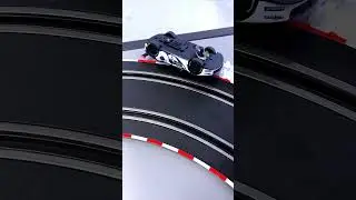 Heavy crash scene with Carrera GO slot cars 🚨 Police has to step in