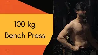 100 Kg For the first time ⚡️ #gymvlog 