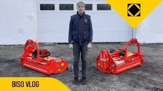 BISOvlog 47. díl - představení otočných / reverzibilních mulčovačů Maschio Gaspardo FURBA