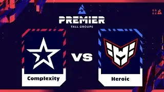 Complexity проти Heroic | BLAST Premier Fall Groups 2024