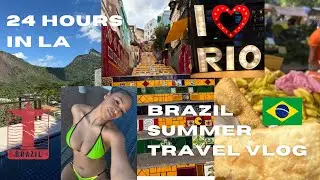 24 Hours in LA 🇺🇸 + Brazil Summer Vibes 🇧🇷 | Lil Baby Concert Weekend Vlog ✨
