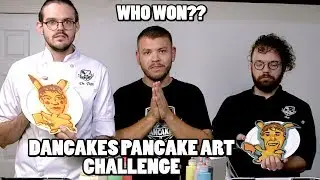 PANCAKE ART CHALLENGE, DANCAKES EDITION! Episode 3: PIKACHU, SHREK, NIGEL THORNBERRY