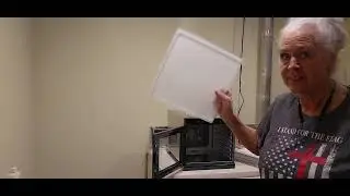Это первая часть распаковки новой сушилки для белья, которую я получила на Рождество.