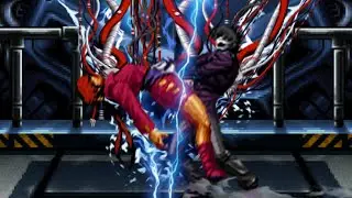 King of Fighters MUGEN Thunder Shermie vs Mec-Element