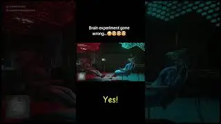 Brain experiment gone wrong...😳🤯🤯🤯 #fyp #funny #hitman3 #humor #brain #experiment #fail