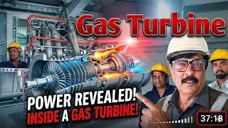Gas Turbine in Power Plant l Gas Turbine Operation and Maintenance l Gas turbine Vadodara l Vlog l