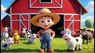 Old MacDonald Had a Farm | Classic Animal Song for Kids | Fun Farm Sounds Rhyme