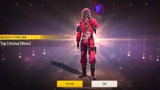 RED CRIMINAL BUNDLE RETURN | NEON TOP CRIMINAL | GLITCH ASCENSION TOKEN TOWER EVENT | FREE FIRE