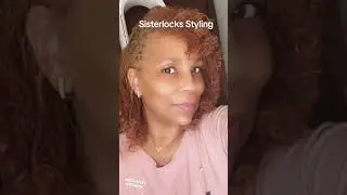 Sisterlock Styling #sisterlockstyles #ytshort #shorts