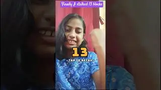#Block Tower Challenge#Stalk blocks neatly# try this#short#.   YouTube #Video#Game#kids#CUTIE WORLD#