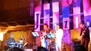 jonathan crossley el. band - goldcat, live in Spain
