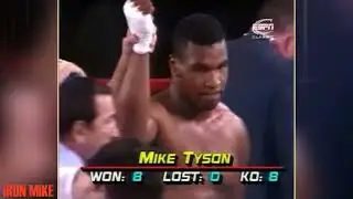 #8 Pro Fight / Mike Tyson VS Michael Johnson ( easy KO)