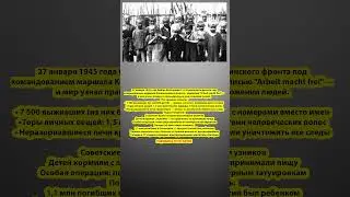 Освобождение Освенцима: когда Красная Армия остановила ад!!  #история  #history  #ссср