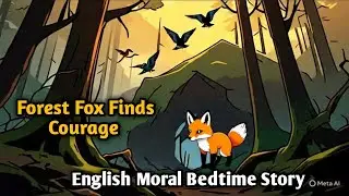Forest Fox Learns Bravery|Animated Story|Finding Courage|Motivational Bedtime Story|Rahman Teachings