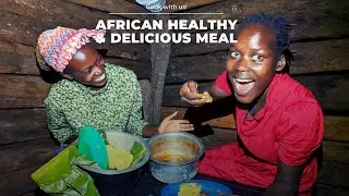 African Village Life - We Cooked Africa's Most Delicious Meal served with Matooke ft @Acholi Pride.
