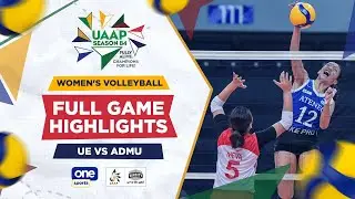Ateneo vs. UE Round 2 highlights | UAAP Season 84 Women's Volleyball