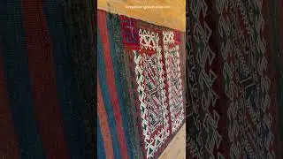 3x5ft Embroidered Kurdish Area Rug | Living Room Rug | Explore Anatolia with Rugs | Ready to ship