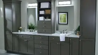 Custom Bath Cabinetry - Martha Stewart