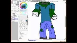Speed art by MrProMan (Зомби)