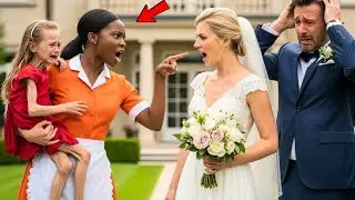 The Millionaire&rsquo;s Daughter Appeared Unrecognizable at the Wedding&hellip; Until the Maid Stepped In