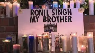 Vigil held to honor fallen Newman Police Cpl. Ronil Singh