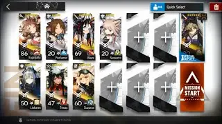 [Arknights] FIN-TS - 8 Op Clear - Eyjafjalla, Blaze and Suzuran