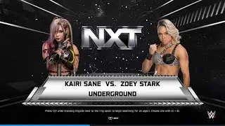 Kairi Sane vs. Zoey Stark &ndash; Anchor vs. Arsenal in the Underground