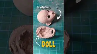 Sculpting is FUN!✨️ #bjd #doll #art
