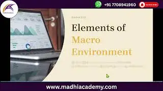 2.3 Strategy and Business Environment | Strategic Analysis External Environment | CA inter SM Tamil