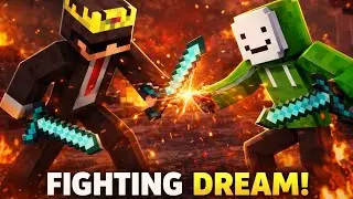 Practising pvp until I beat dream | minecraft pvp 💀☠️