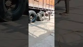 !! 14 Tyra Ka Tyre fitting !! #tyreblast