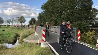 Einweihung der Radvorrangroute zwischen Esklum und Ihrhove