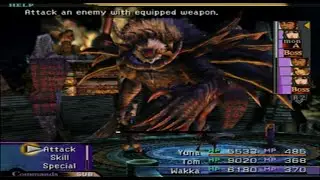 Final Fantasy X [PS2] (Final Boss Part 1 - Braska's Final Aeon)