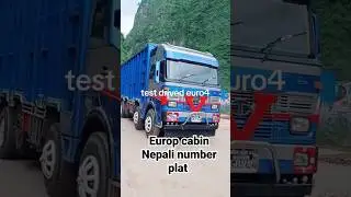 nepali most luxury truck in europe cabin😘 #trucklovers #ytshortvideo #nepalivlogger #nepalidriver