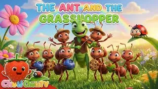 The Ant and the Grasshopper 🐜🦗 | Work and Play Song for Kids | Fun Learning Song|ChuTiChuta TV