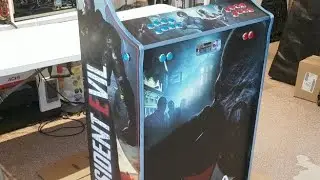 SHAR-KADE BUILD UPDATE!! Resident Evil Custom Arcade