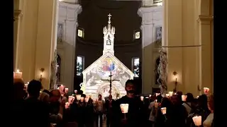 Santo Rosario dalla Porziuncola con i frati minori di Assisi