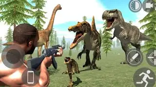 Indian Bike Driving 3D Gameplay | Scary Dinosaur Encounter