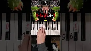 Finale Undertale Piano Tutorial #shorts