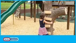 Wave Slide and Tree Climb - Playground Components