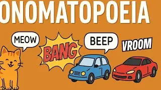 Onomatopoeia Explained with Examples!|Onomatopoeia Figure of Speech|What is onomatopoeia 