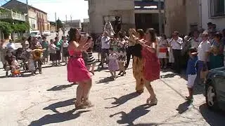 Jotas a San Roque en fiestas Yanguas de Eresma.16/08/2018