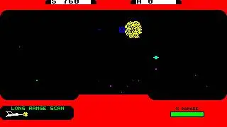 C64 Game - Space Storm (1983, Courbois Software)