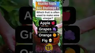 🍓🍍Fruit IQ Challenge: Guess the Fruit, Boost Your Health! | #healthyfruits #healthyhabits #fruitquiz
